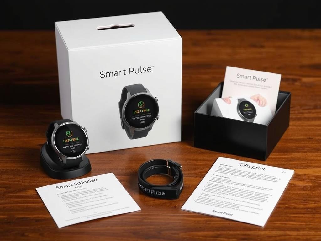 SmartPulse 360 Tracker product package with accessories