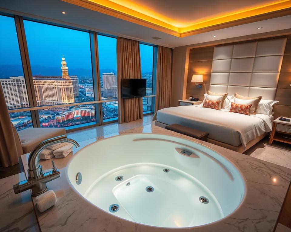 las vegas hotel rooms with jacuzzi
