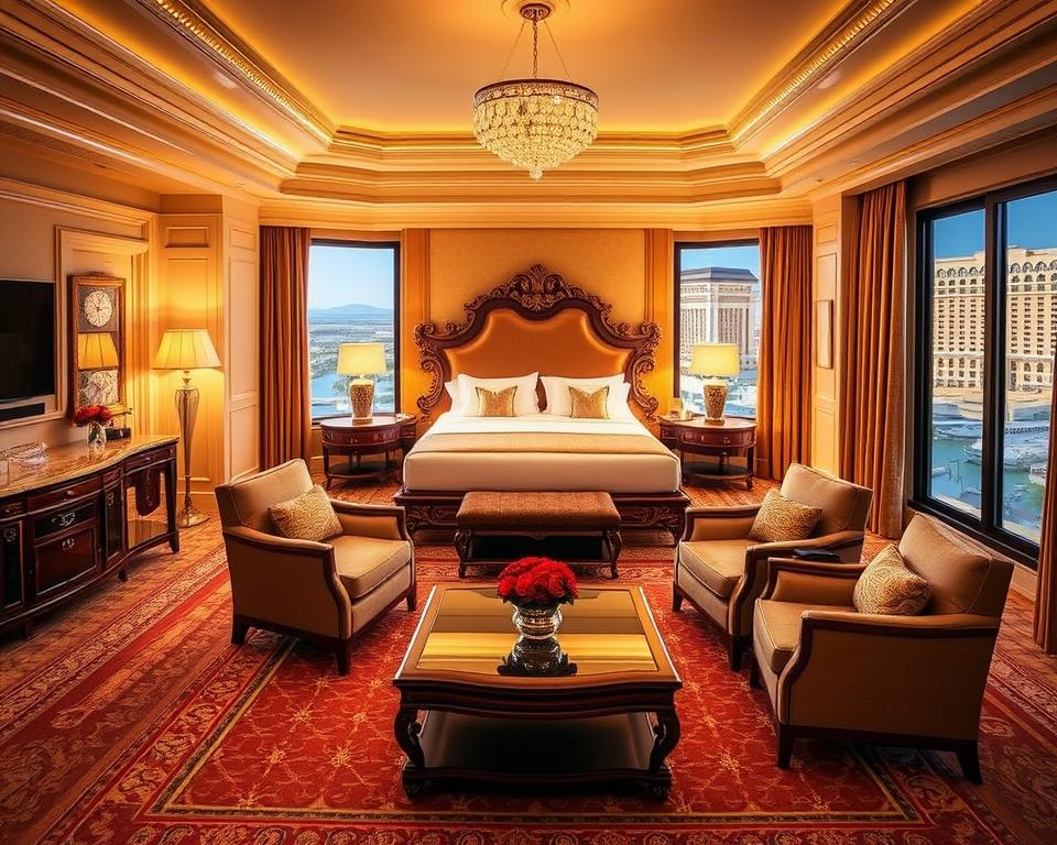 luxury accommodations at The Palazzo Las Vegas