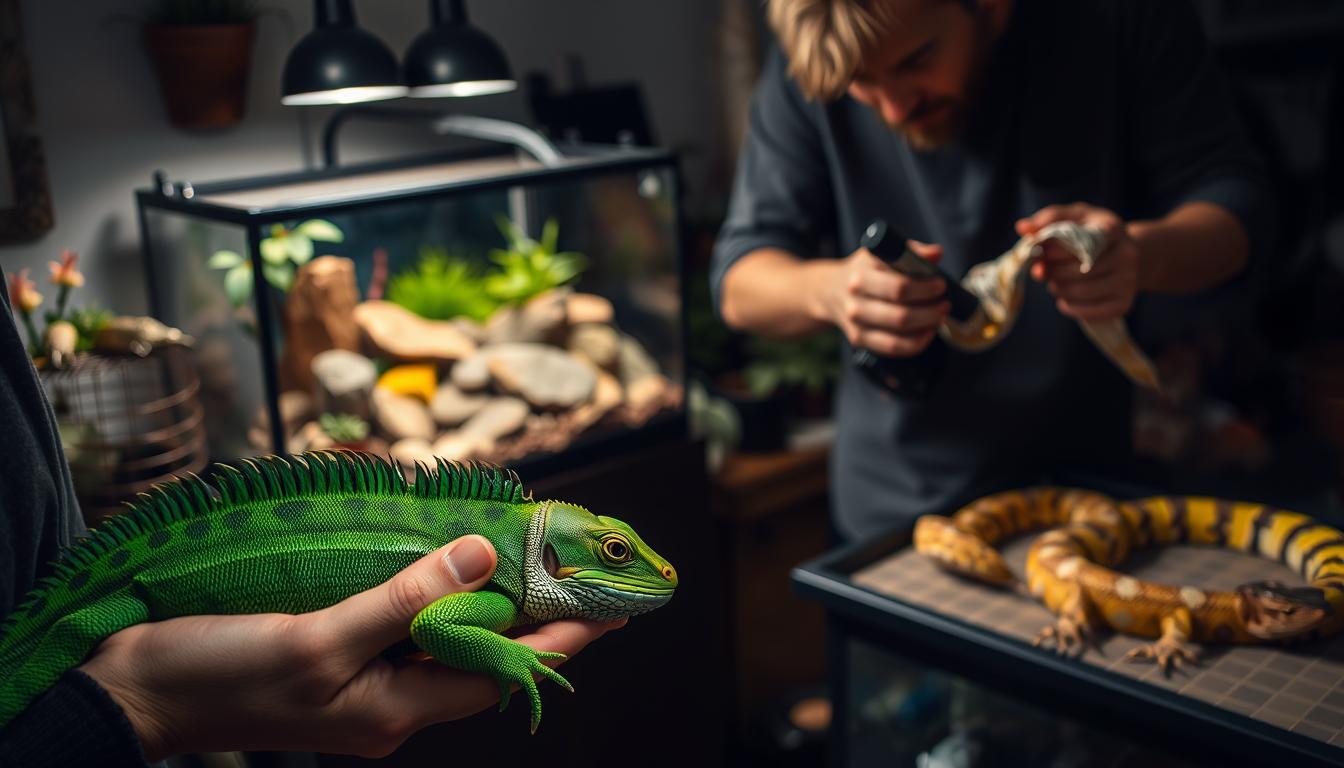 perawatan reptil