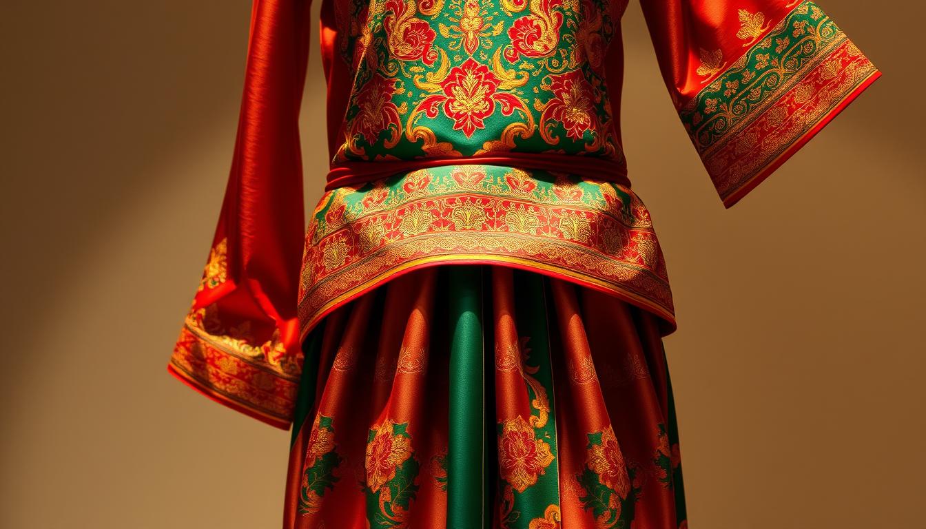desain baju tradisional Thailand