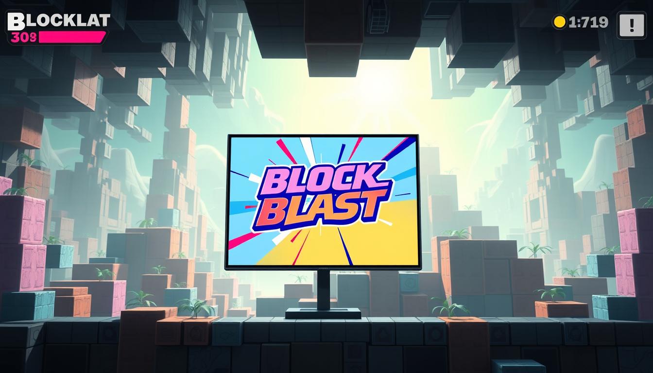 iklan dalam game Block Blast