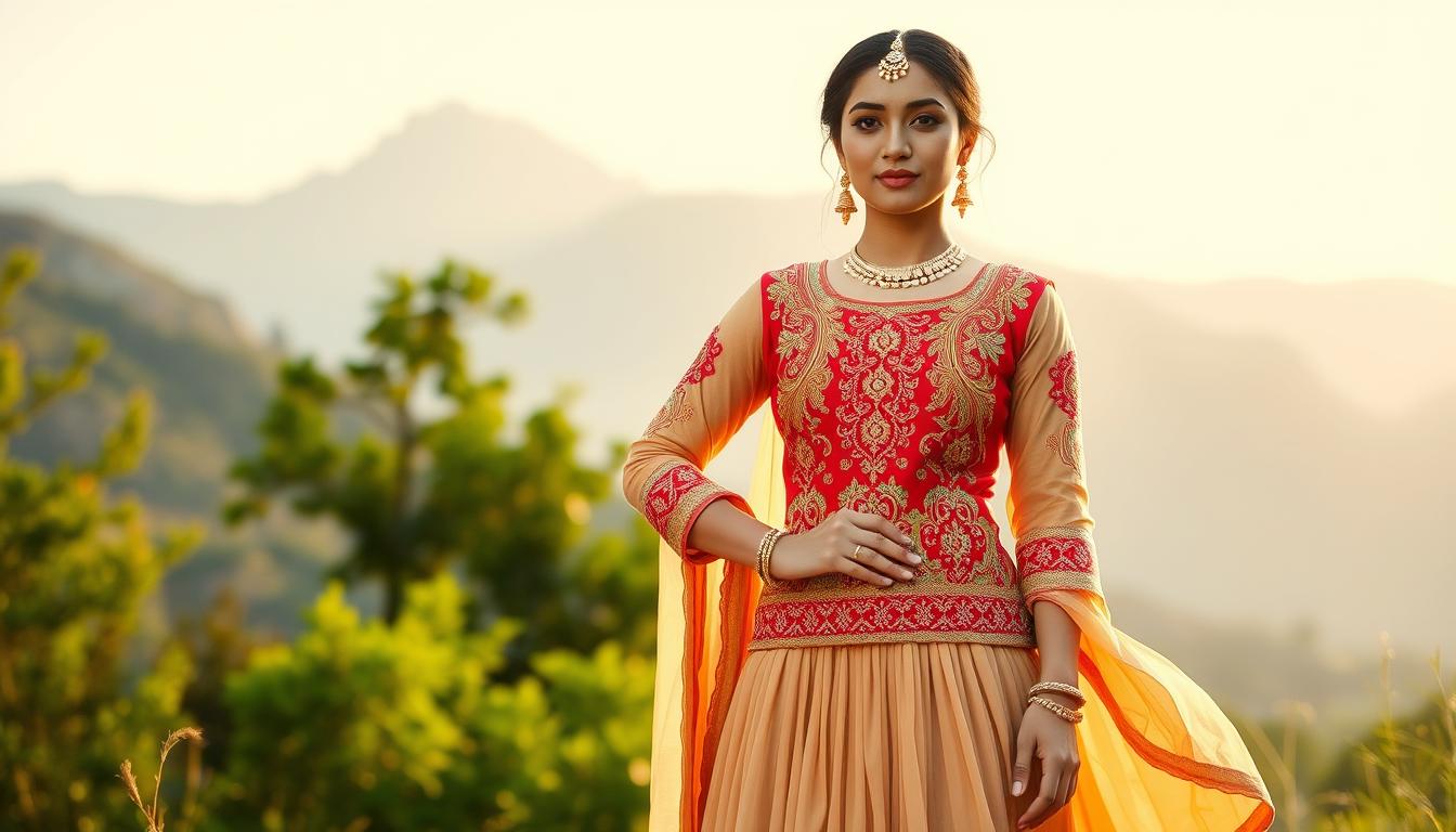 Baju Tradisional Nepal untuk Pernikahan