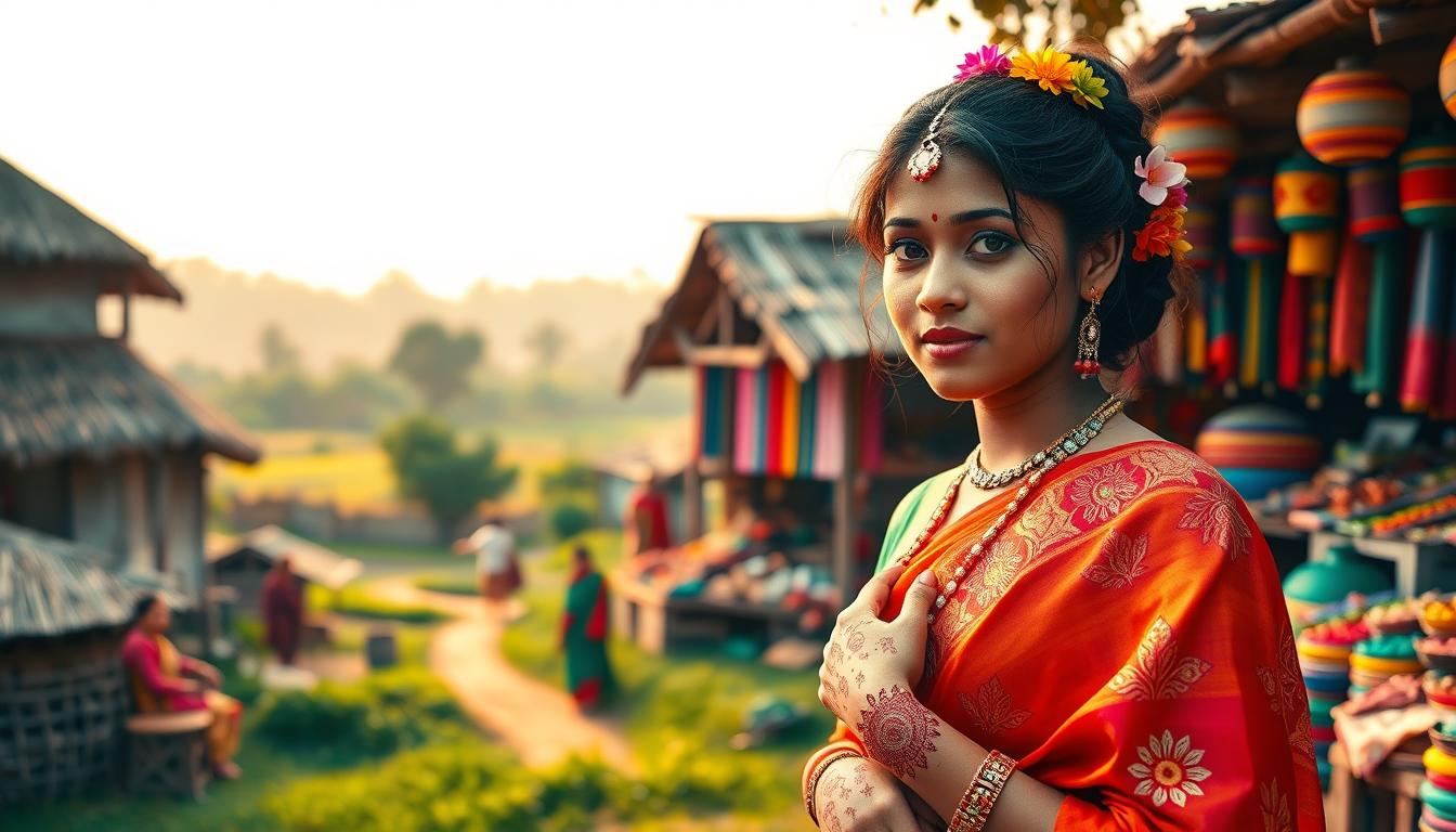 pakaian tradisional Bangladesh