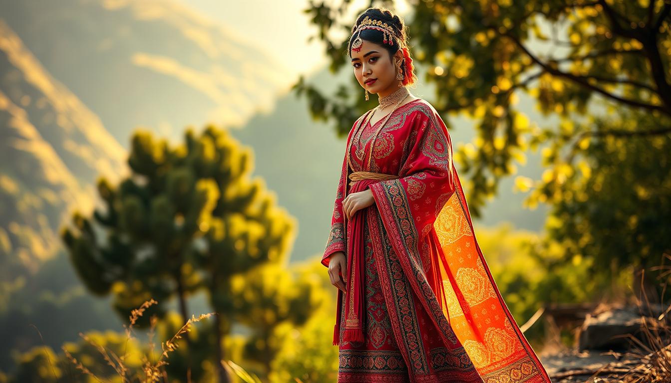 baju tradisional Nepal