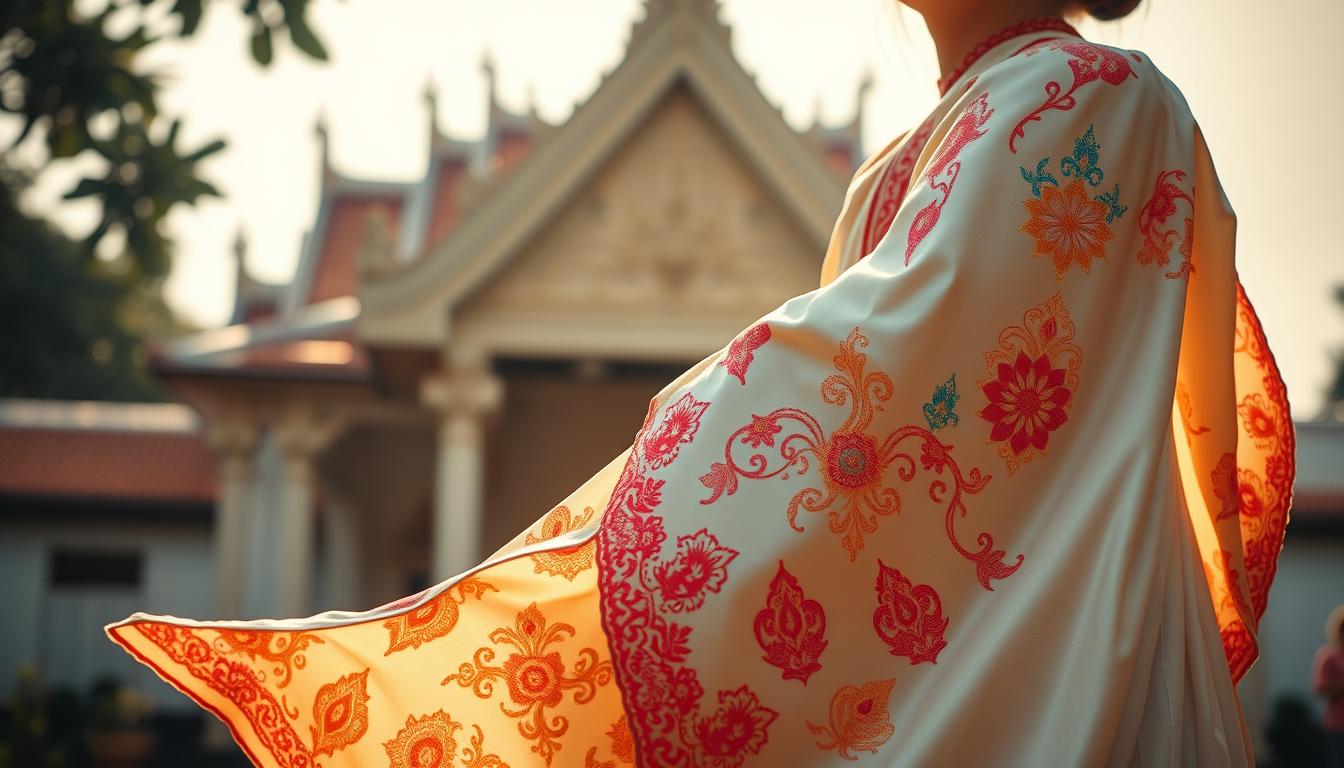 baju tradisional Laos