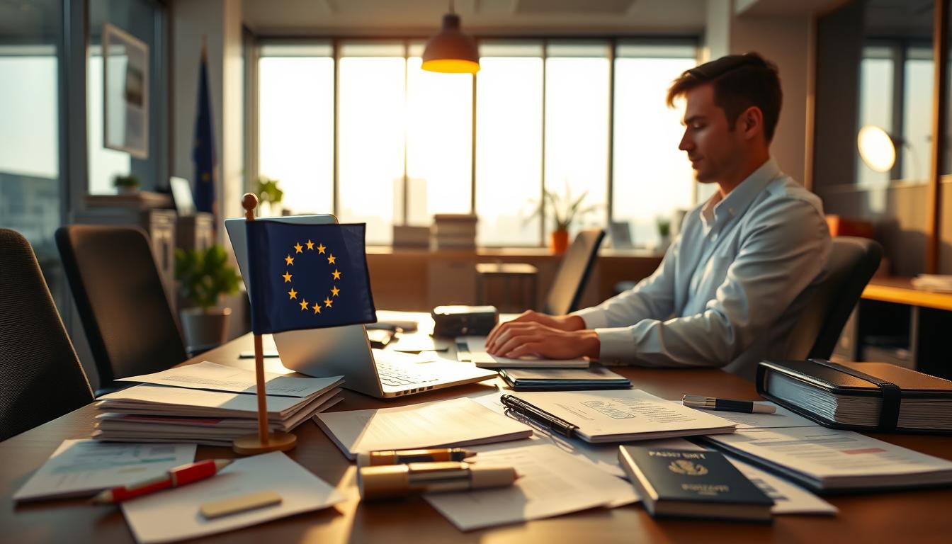 إجراءات التقديم لعقد عمل في أوروبا