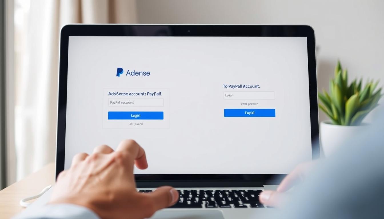 ربط حساب AdSense بـ PayPal