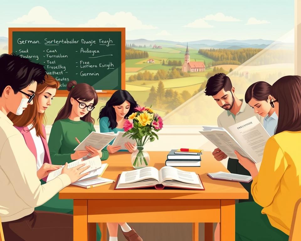 تعلم اللغة الألمانية