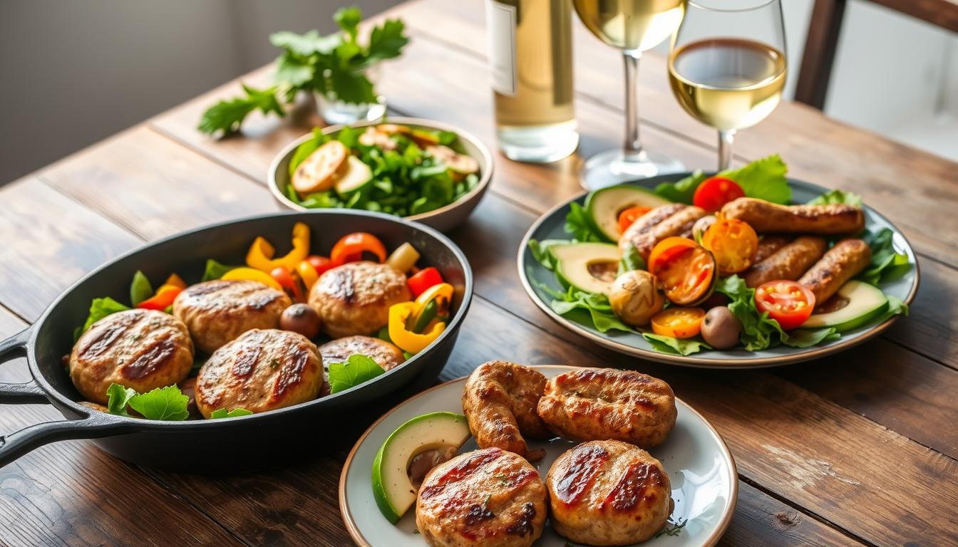 healthy chicken sausage dinner recipes