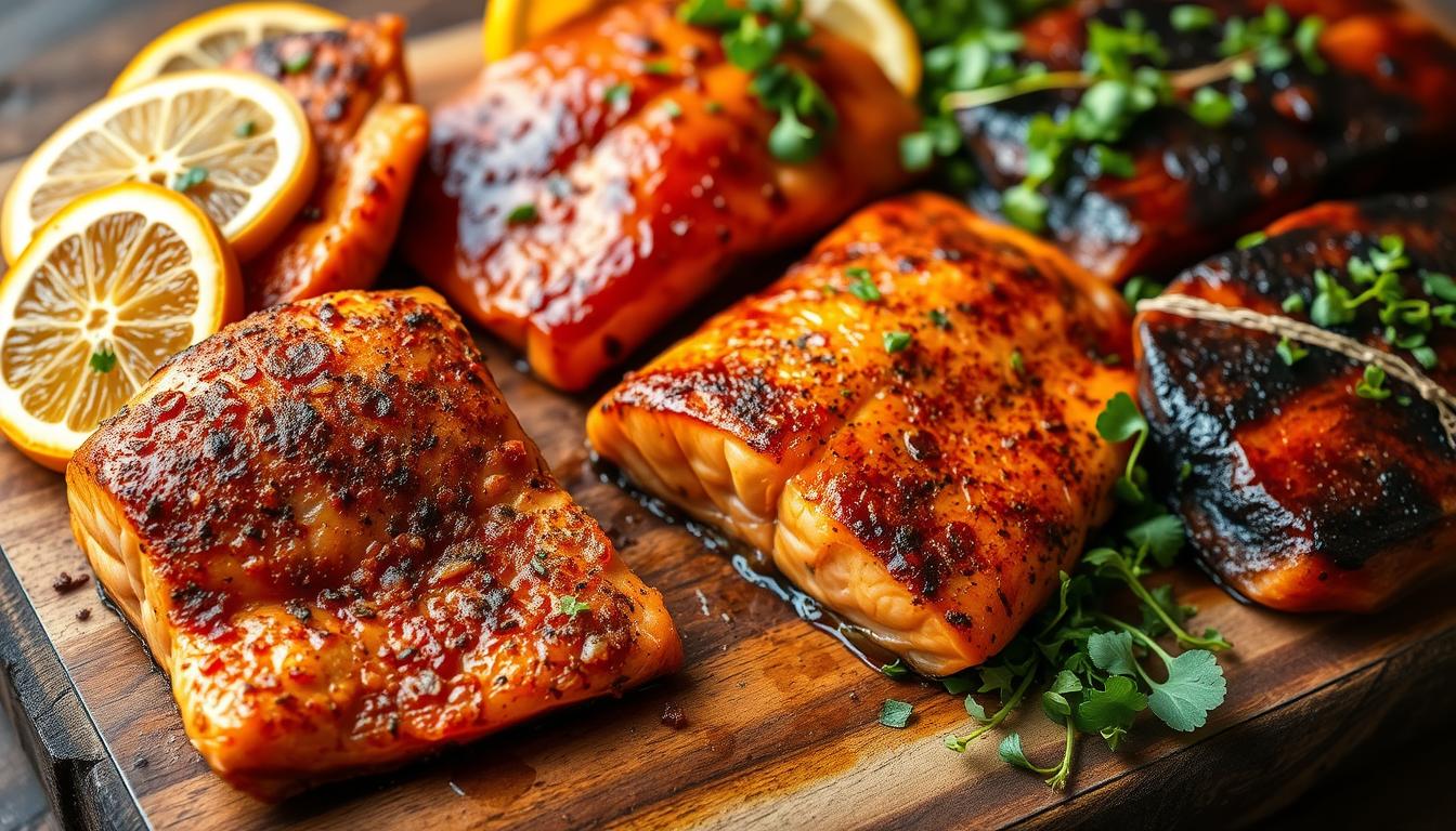 jerked salmon recipe variations