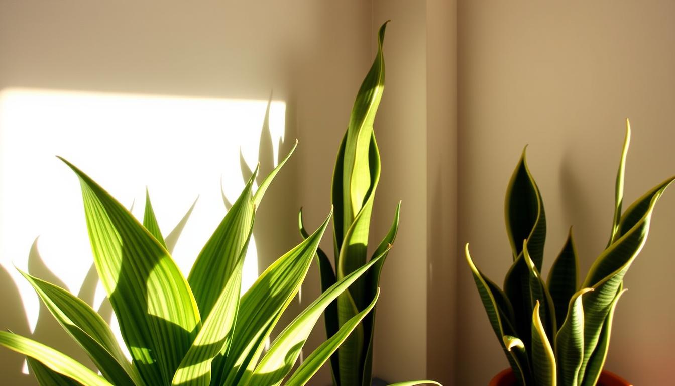 snake plant light requirements