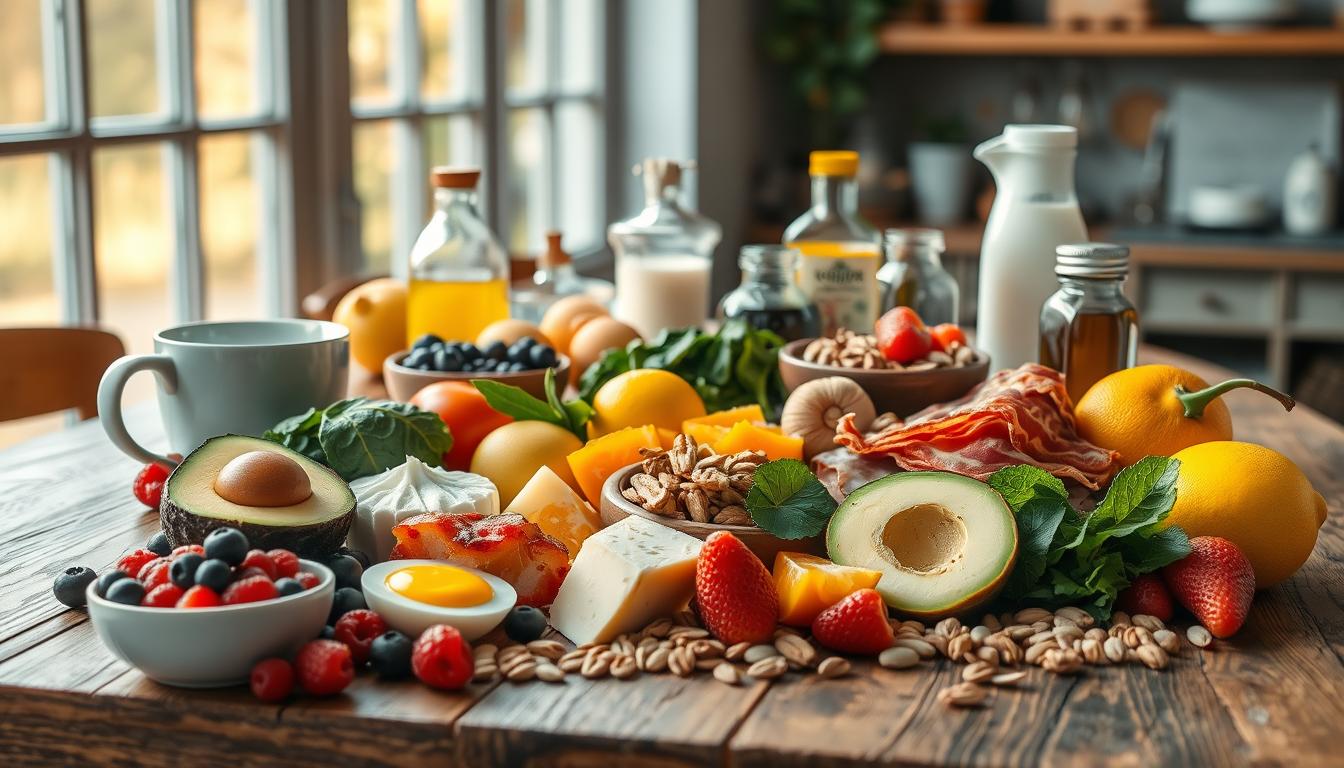 keto breakfast ingredients
