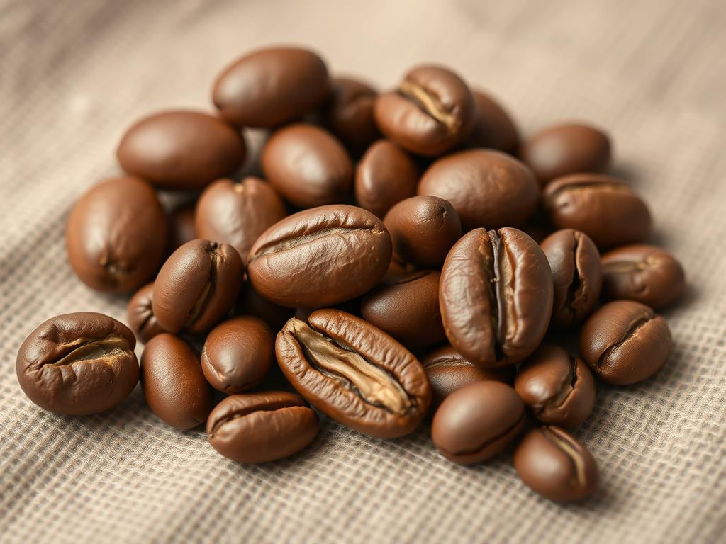 Excelsa coffee beans with their distinctive appearance among types of coffee beans explained