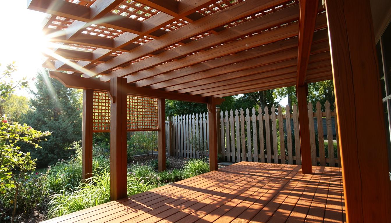 altana, drewno, taras, ogrodzenia, pergola, drewniany, impregnacja