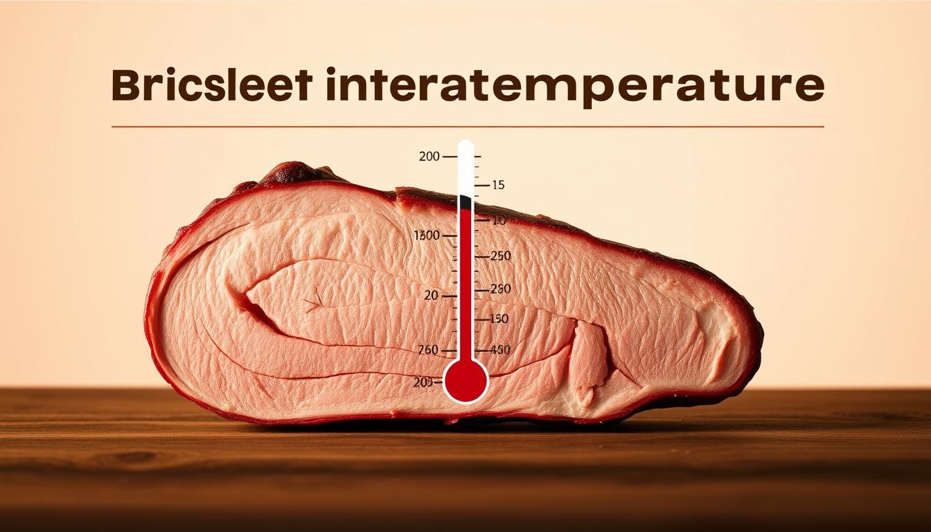 internal temperature of brisket