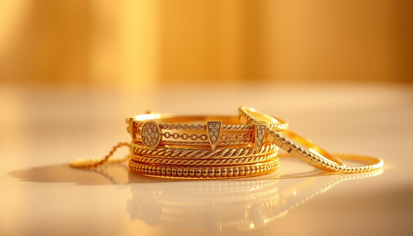 Gold Bracelet Stack Ideas gold bracelet stack ideas
