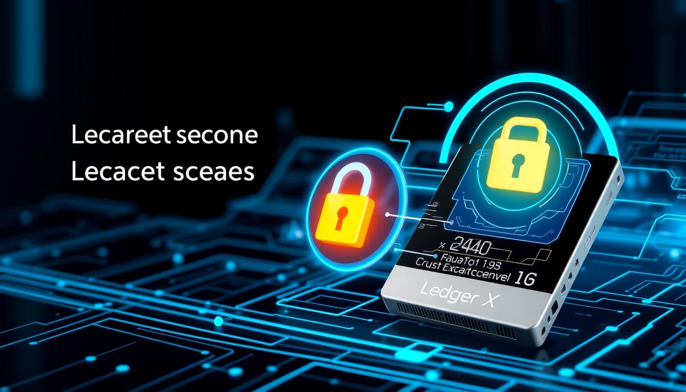 Ledger Nano X secure cryptocurrency storage