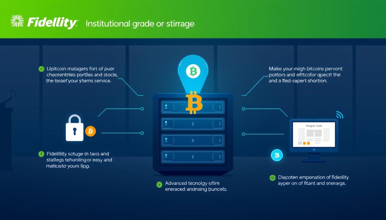 An image representing Fidelity's institutional-grade Bitcoin storage solutions