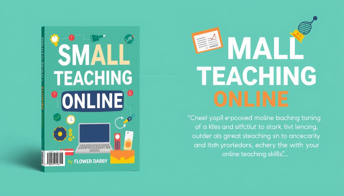Generate an image of the book cover for "Small Teaching Online" by Flower Darby.