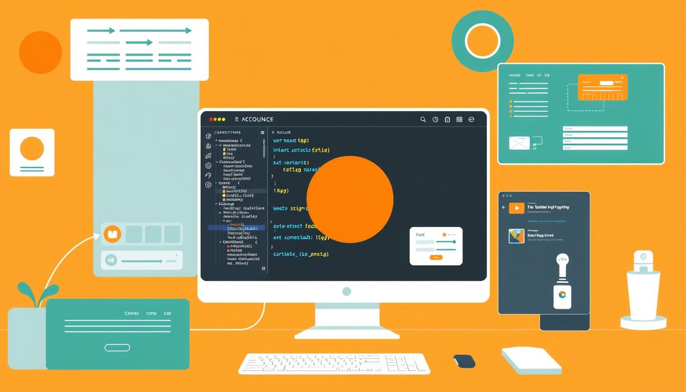 An image of Orange3's visual programming environment