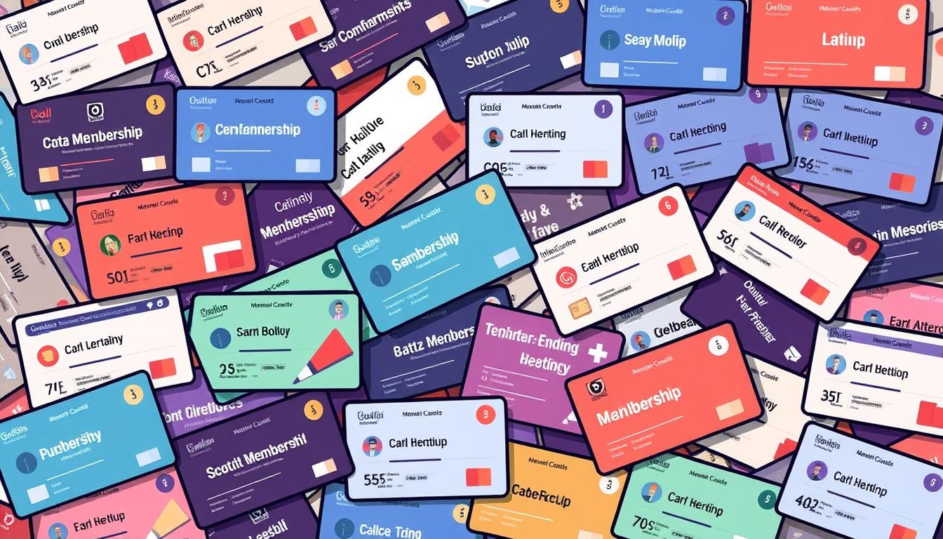 Image of various membership cards or a collage representing different membership tiers