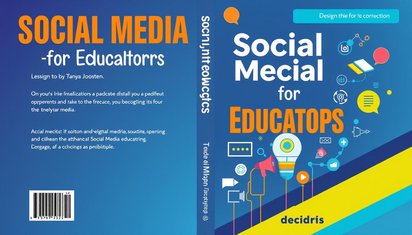 Generate an image of "Social Media for Educators" by Tanya Joosten book cover.