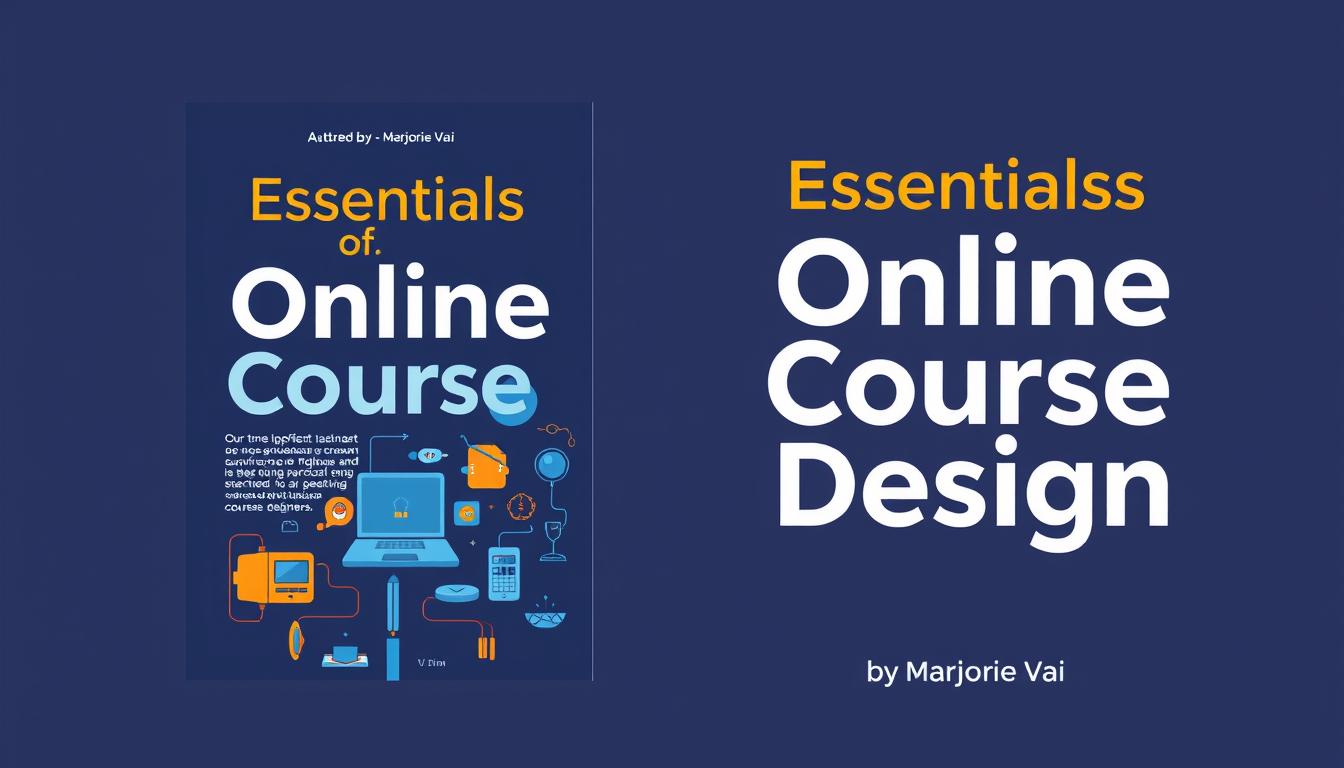 Generate an image of the book cover for "Essentials of Online Course Design" by Marjorie Vai