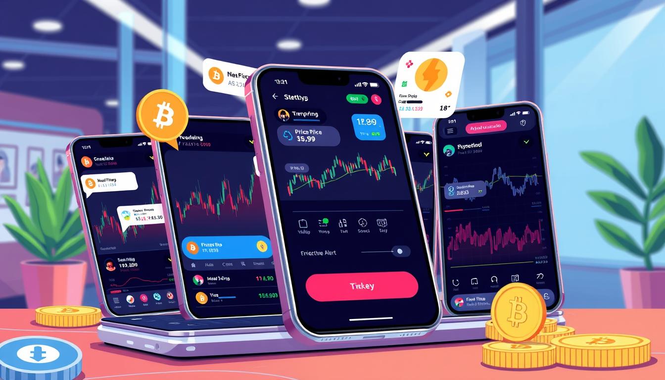 An image representing cryptocurrency price alert apps