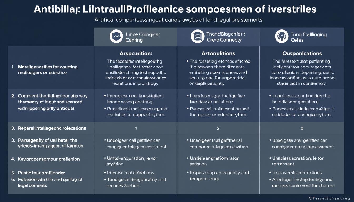 Image of various Lawyer AI platforms comparison