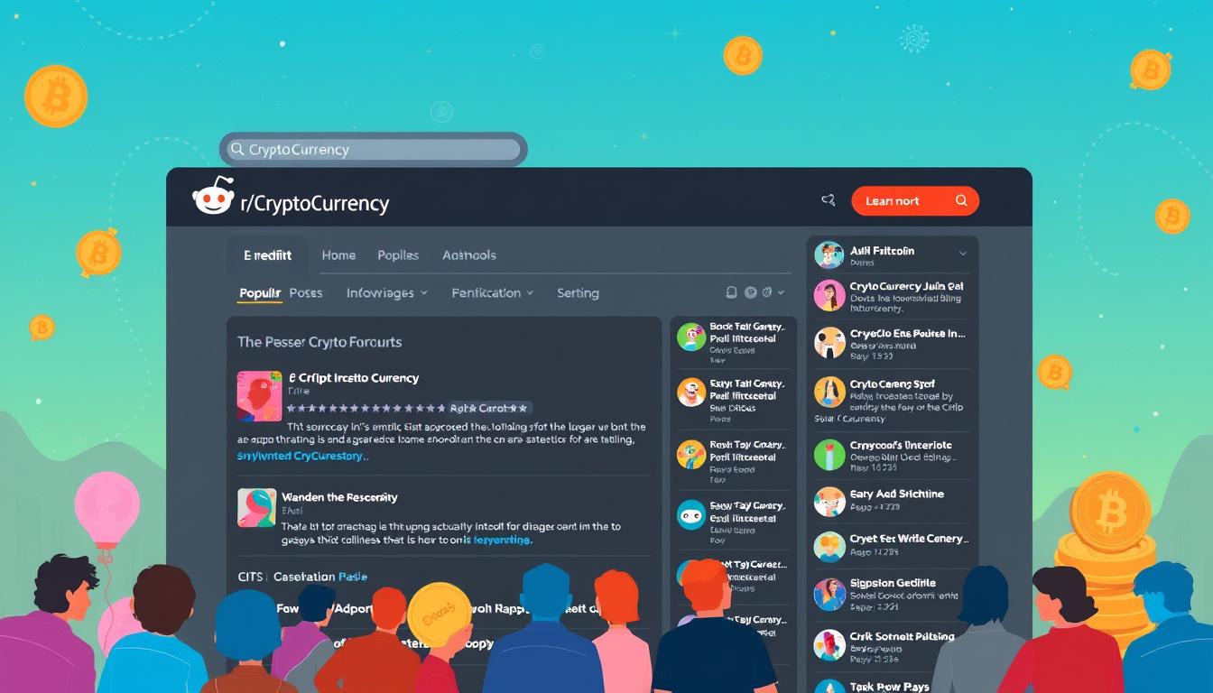 Image of r/CryptoCurrency subreddit homepage