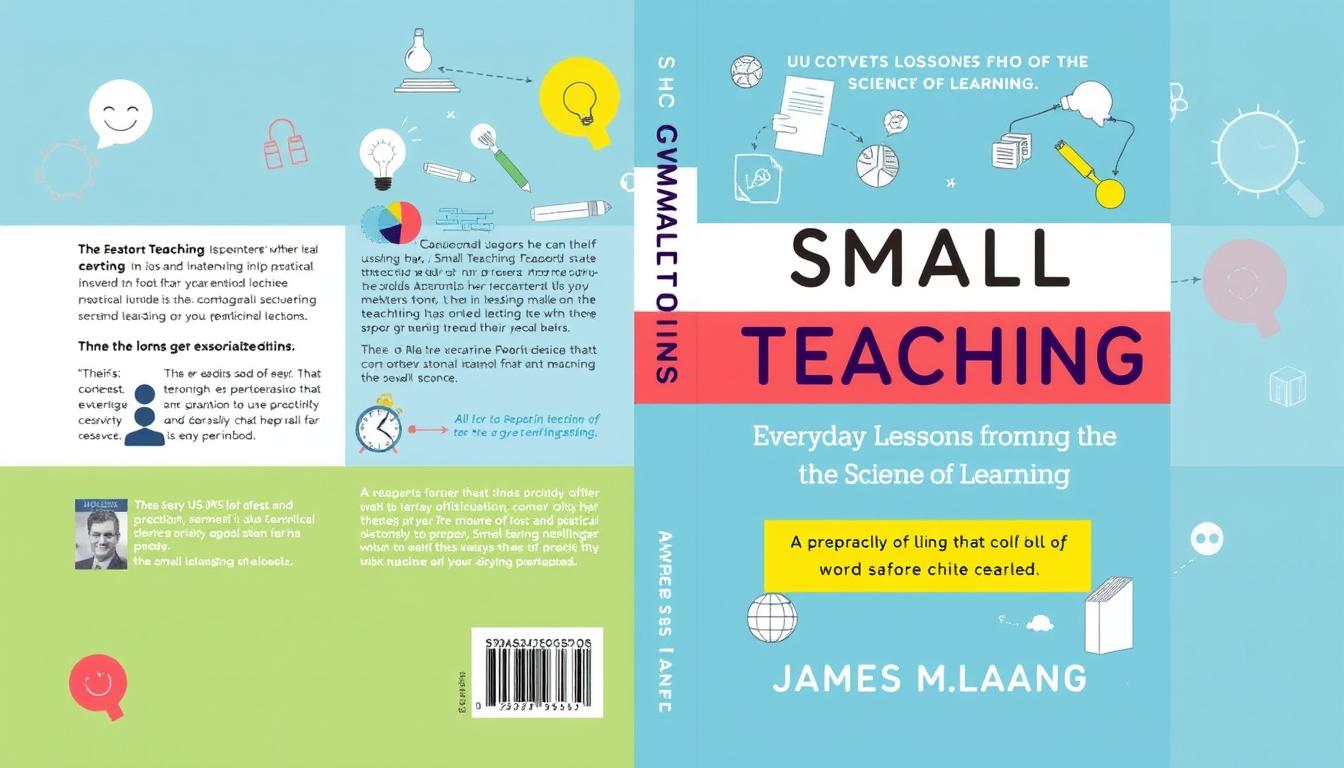 Generate an image of the book cover for "Small Teaching: Everyday Lessons from the Science of Learning" by James M. Lang