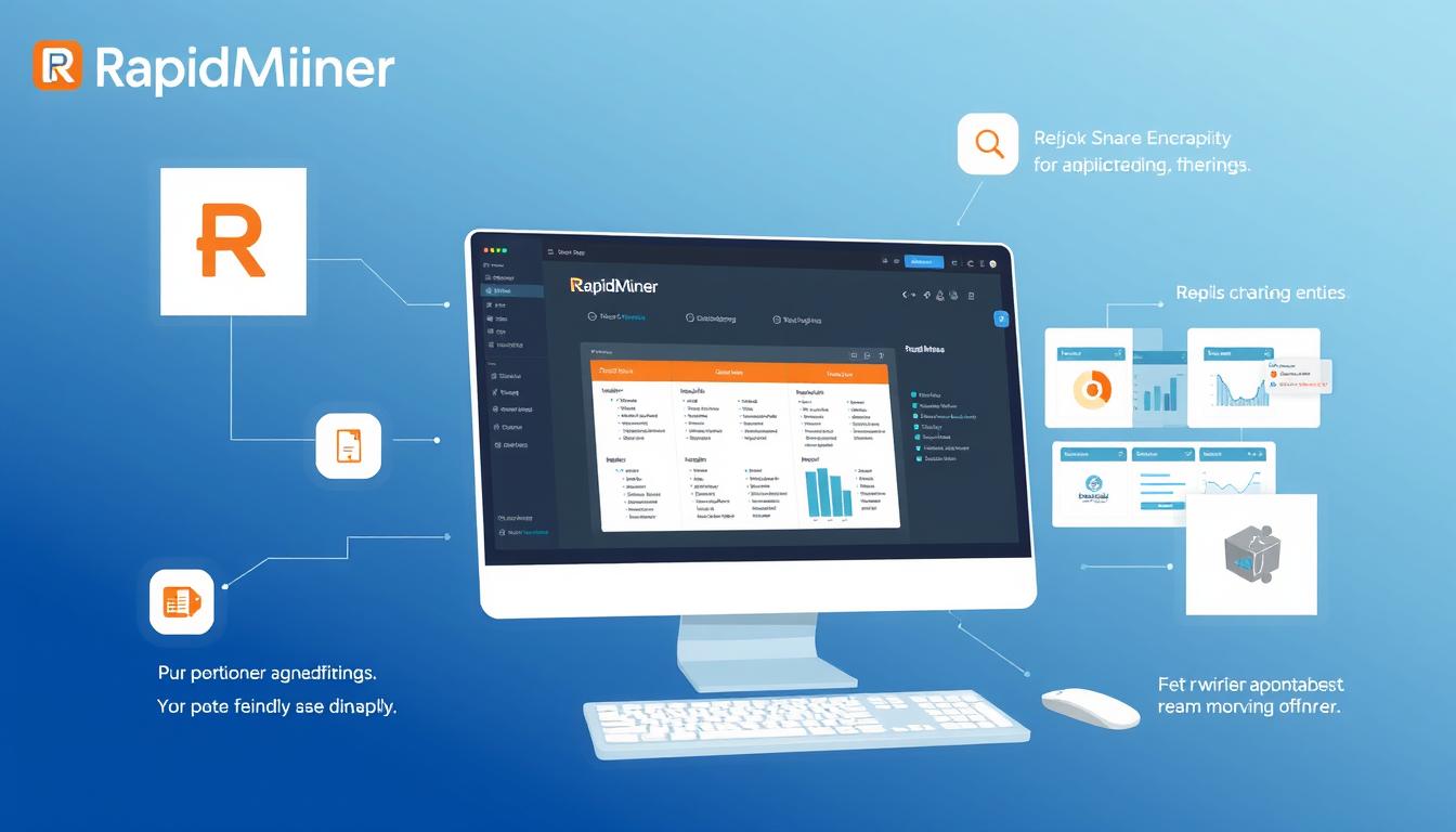 An image of RapidMiner's interface