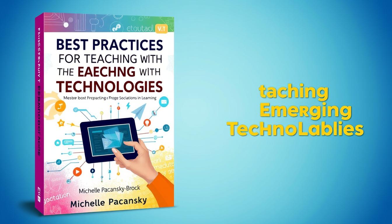 Generate an image of the book cover for "Best Practices for Teaching with Emerging Technologies" by Michelle Pacansky-Brock.