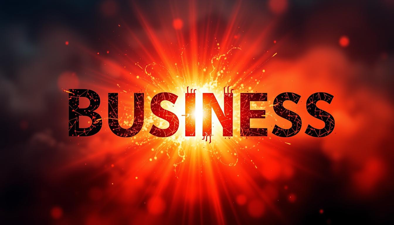 Generate an image representing a business name as the foundation of a brand's identity