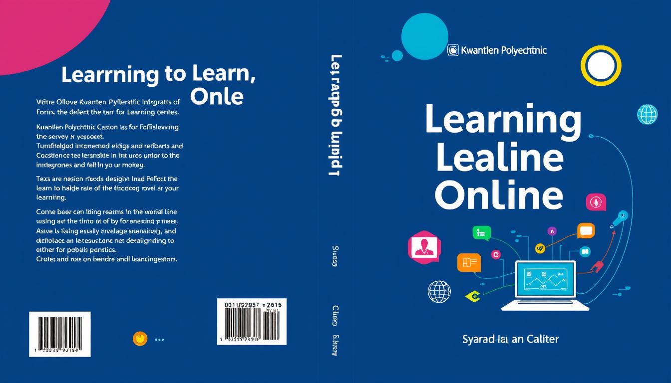 Generate an image of the book cover or resource page for "Learning to Learn Online" by Kwantlen Polytechnic University Learning Centres