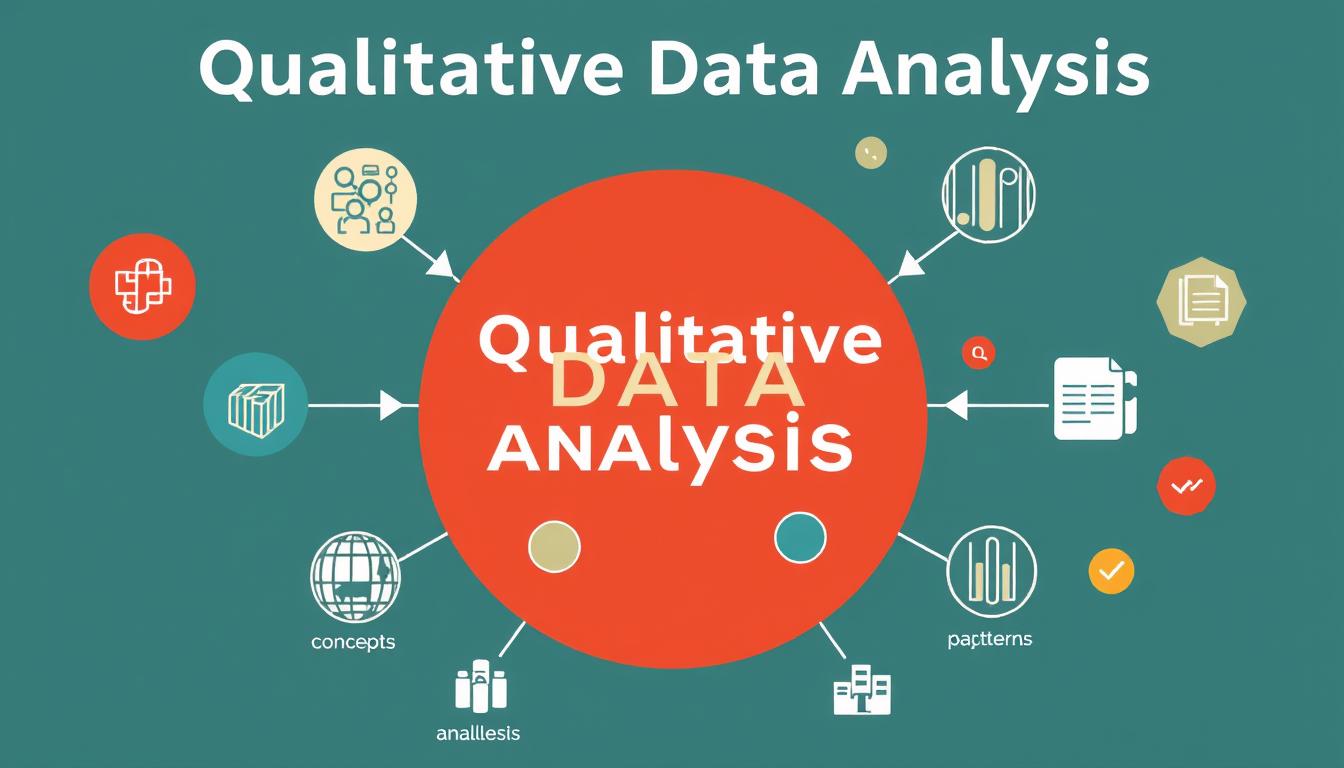 Qualitative data analysis involves non-numerical data and focuses on understanding concepts, themes, or patterns. PDF resources are available that cover methodologies such as thematic analysis, content analysis, and grounded theory.