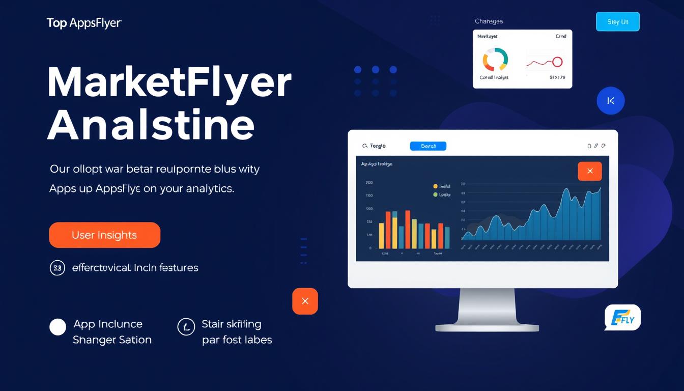 Generate an image representing AppsFlyer marketing analytics platform