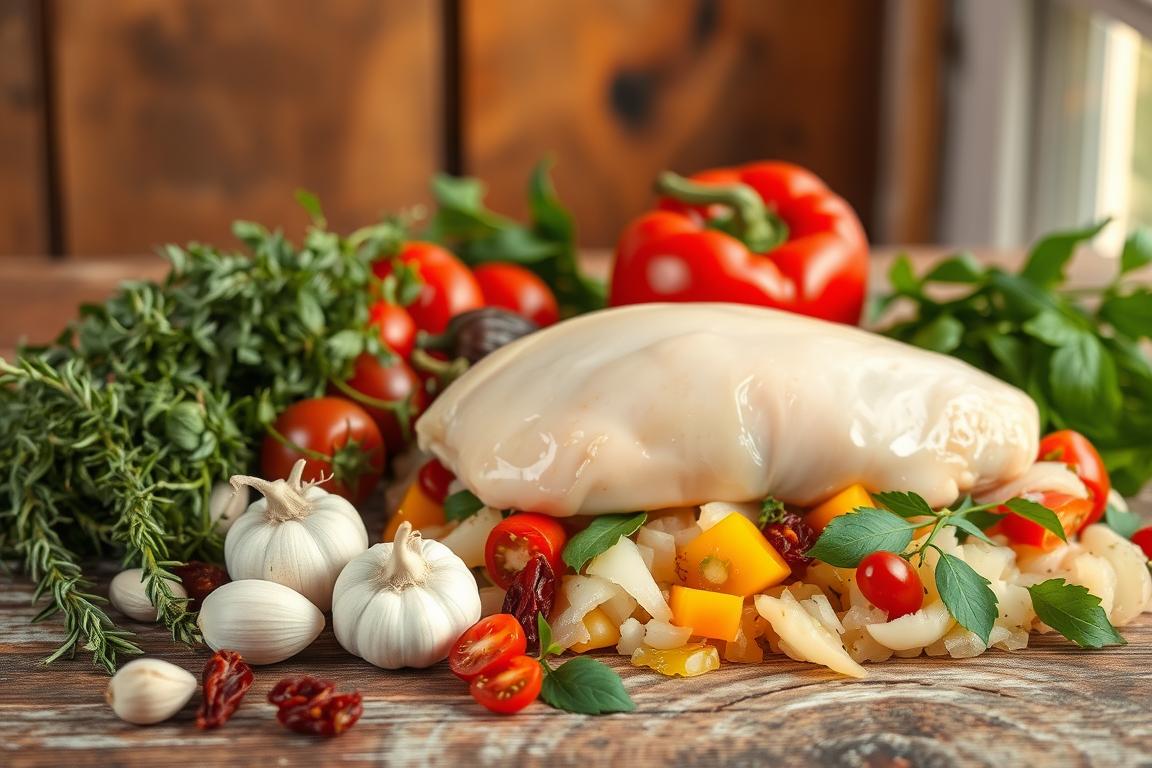 Tuscan Chicken Ingredients