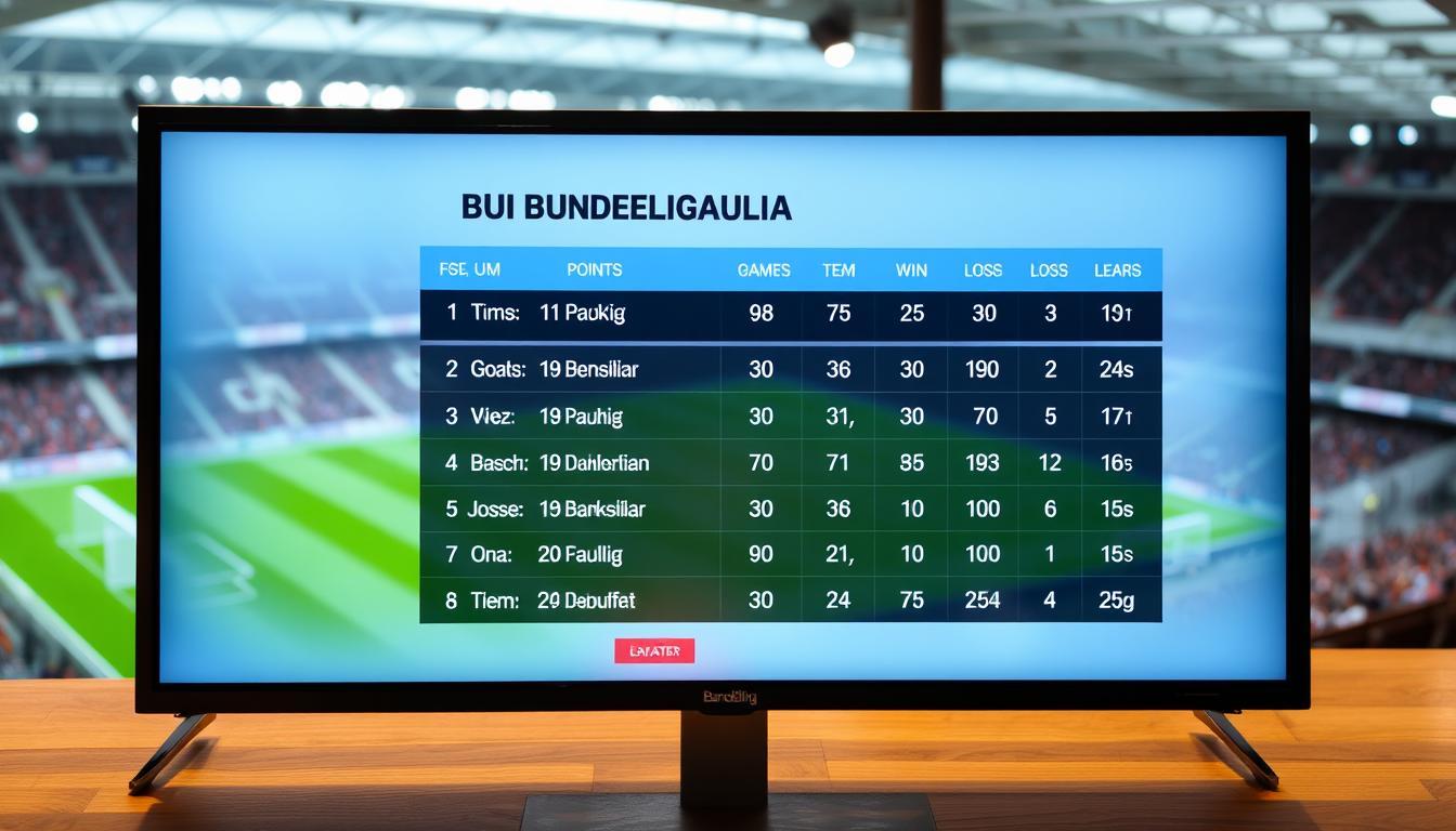 bundesliga tabelle