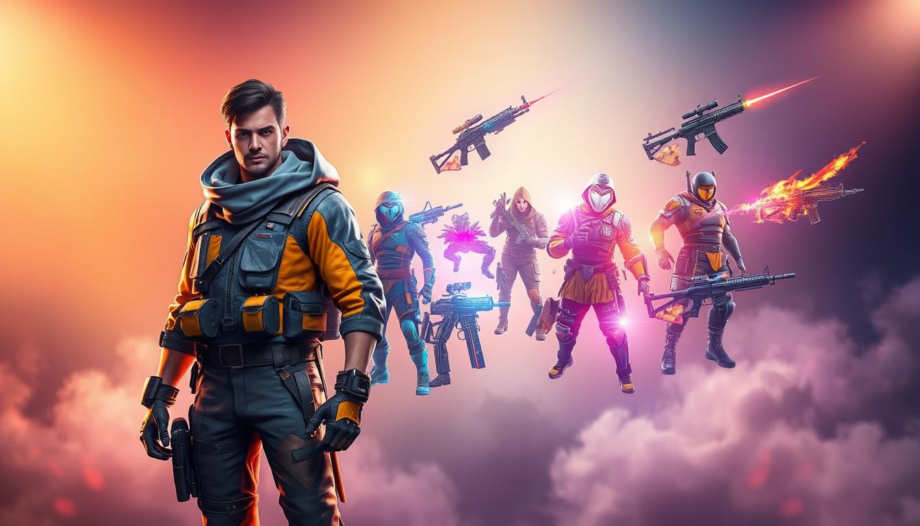 Como ganhar skins Free Fire