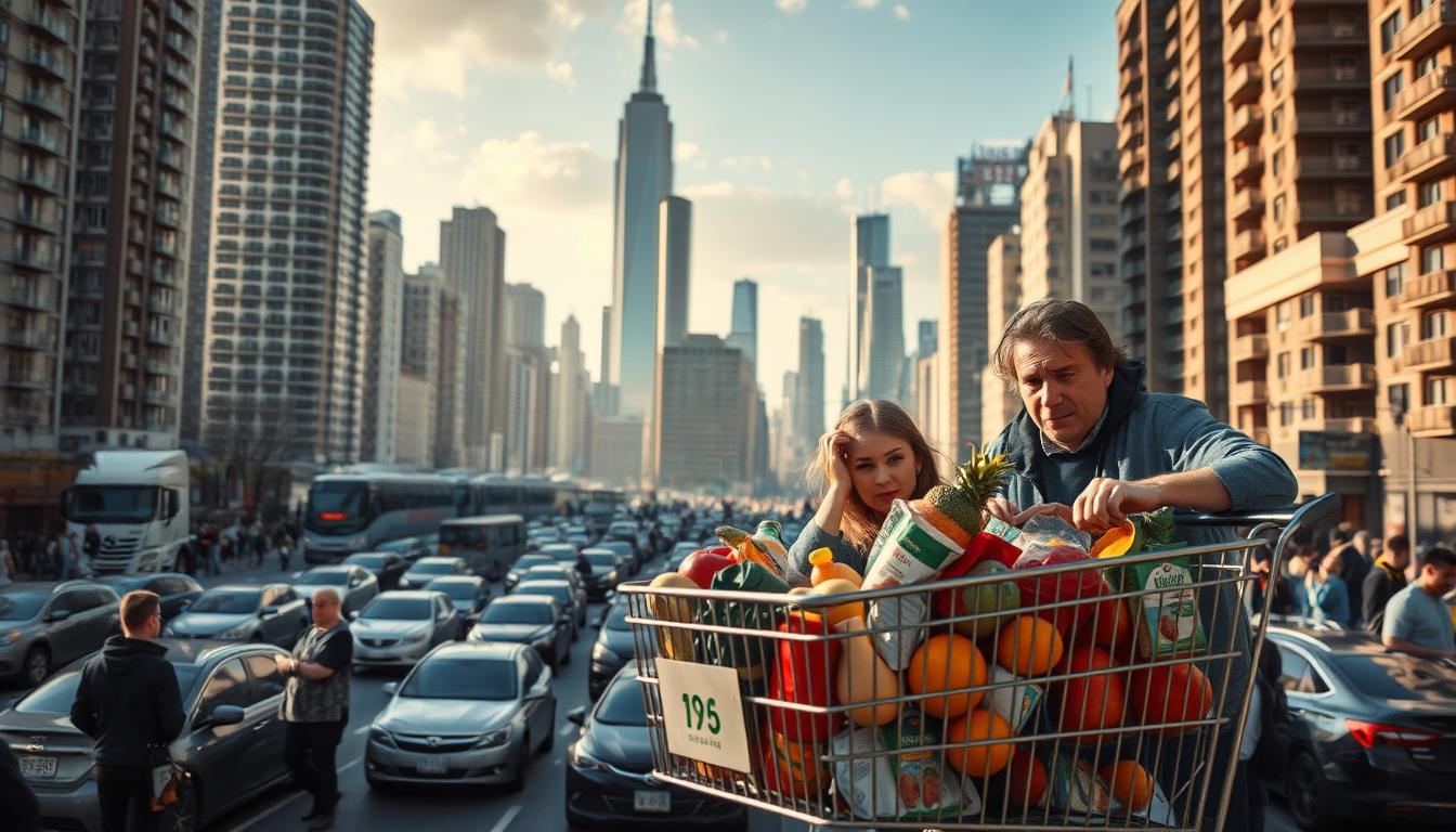 Pagsirit ng gastos sa pamumuhay at presyo ng pagkain.