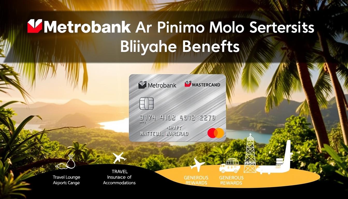 Metrobank Platinum Peso Mastercard - Eksklusibong mga benepisyo sa paglalakbay.