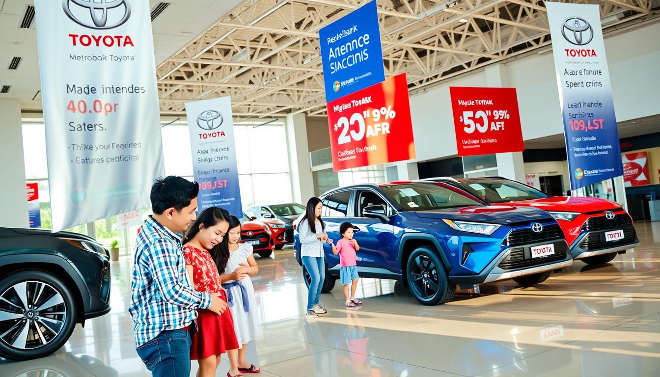 Metrobank Toyota- Mga diskwento at promos para sa mga kliyente .