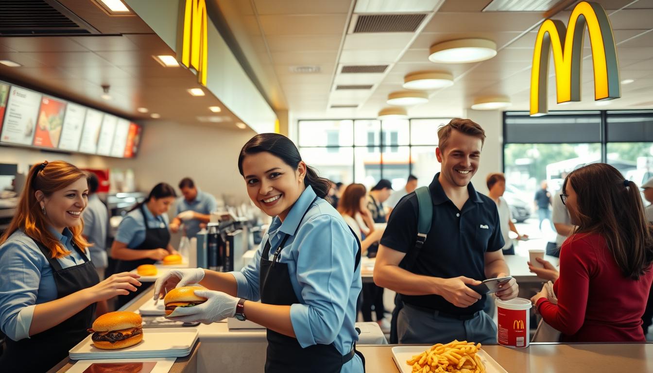 trabajar en McDonald's