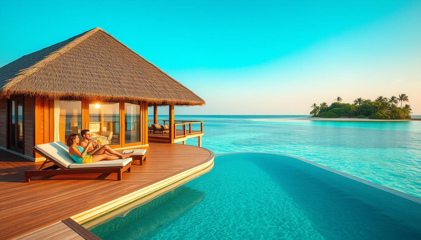 luxury tourism in the Maldives