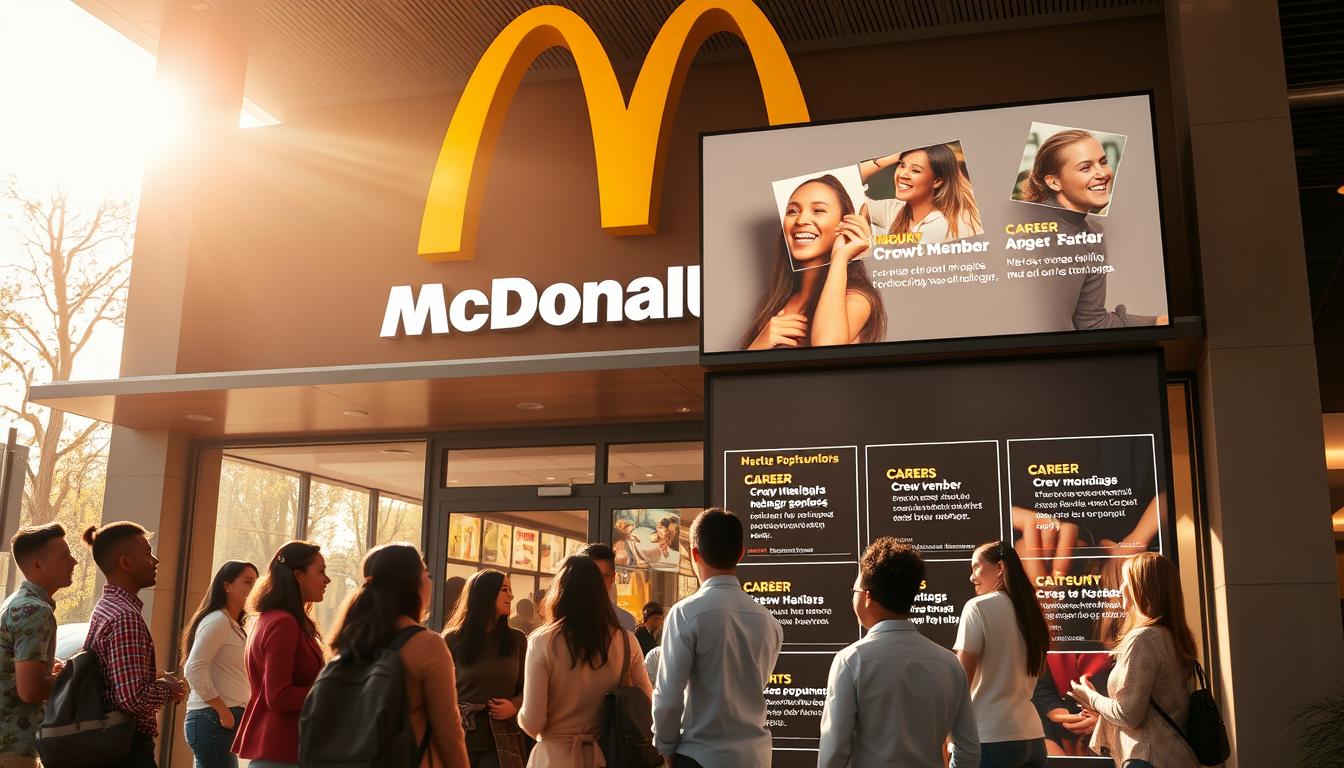 McDonald's employment opportunities