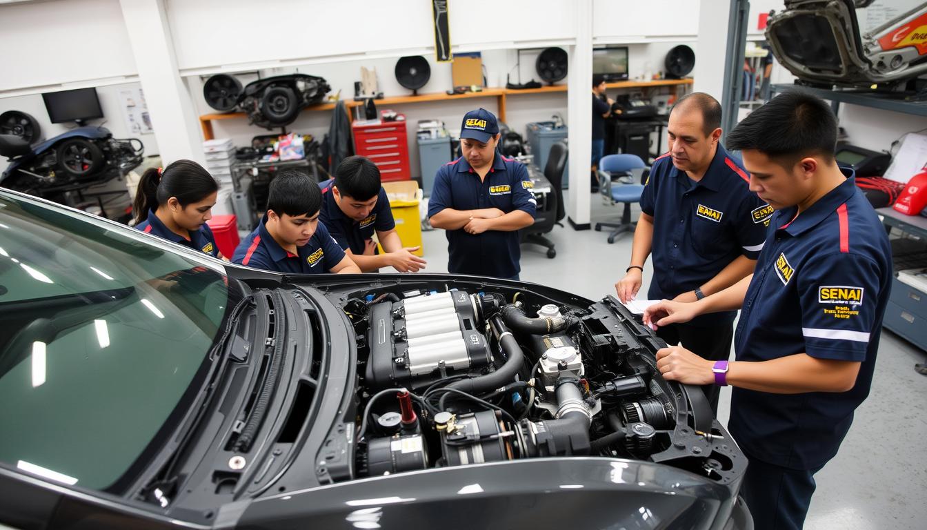 Curso de mecânica automotiva SENAI
