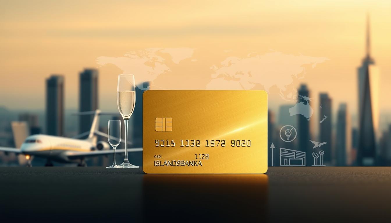 Íslandsbanka Gold Credit Card exclusive benefits