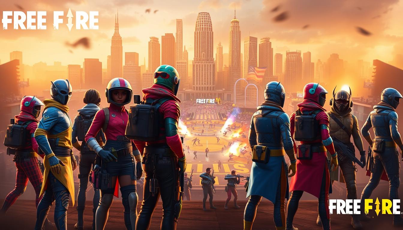 importância das skins Free Fire